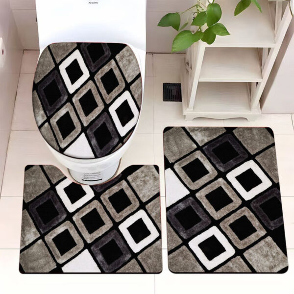 Set De Alfombras De Baño 3 Piezas 3d Juego De 3 - Imagen 21