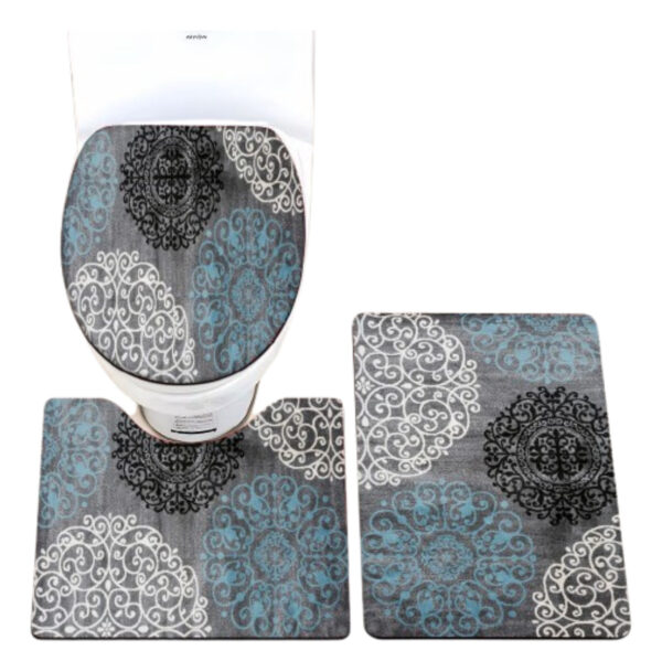 Set De Alfombras De Baño 3 Piezas 3d Juego De 3 - Imagen 15