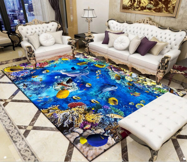 Alfombras Con Diseño Ilusión 3d 150x200 Cm - Imagen 35