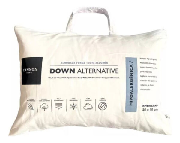 Almohada Down Alternative Cannon 50x70