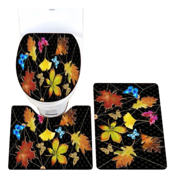 Set De Alfombras De Baño 3 Piezas 3d Juego De 3 - Imagen 5