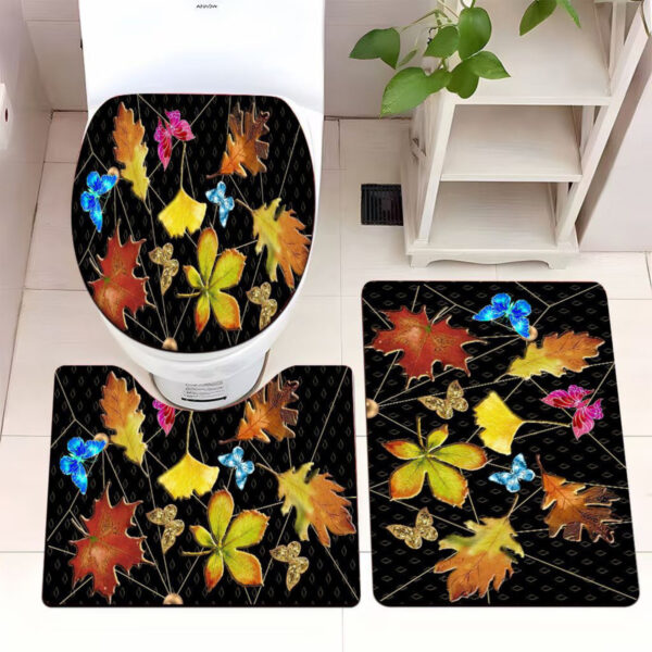 Set De Alfombras De Baño 3 Piezas 3d Juego De 3 - Imagen 6