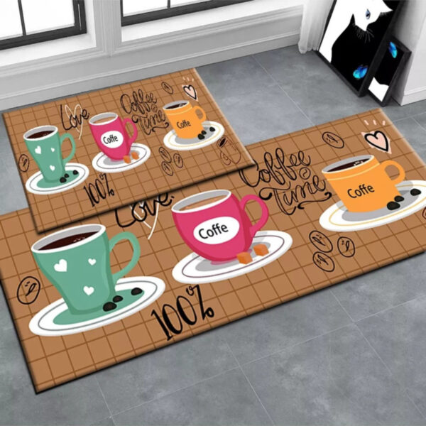 Alfombras Cocina Piso Entrada Baño Antideslizante 2 Piezas - Imagen 18