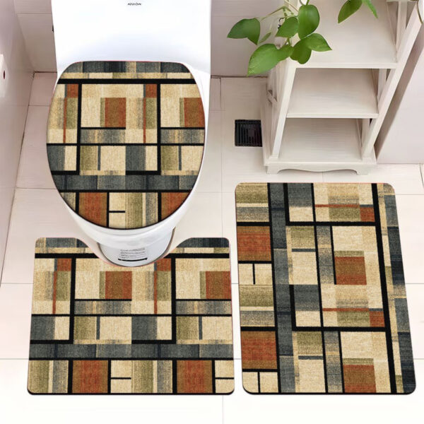 Set De Alfombras De Baño 3 Piezas 3d Juego De 3 - Imagen 22