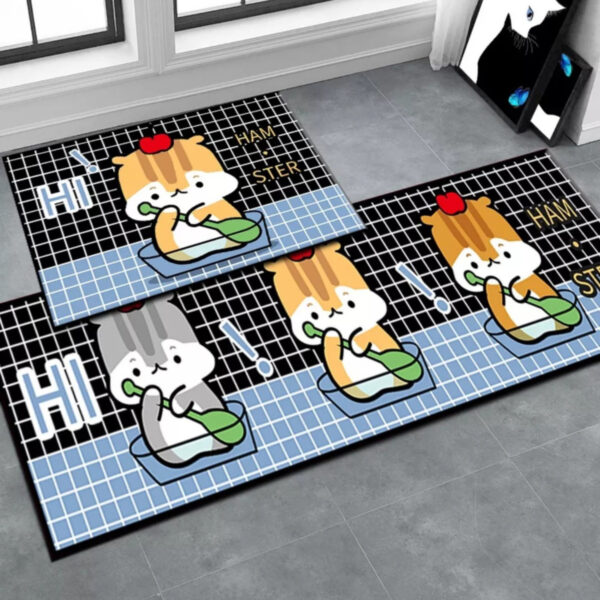Alfombras Cocina Piso Entrada Baño Antideslizante 2 Piezas - Imagen 22