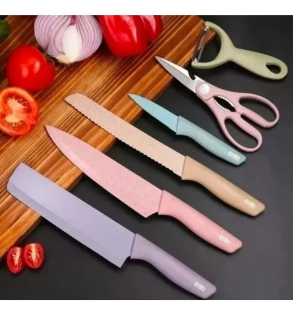 Set De Cuchillos 6 Piezas - Imagen 3