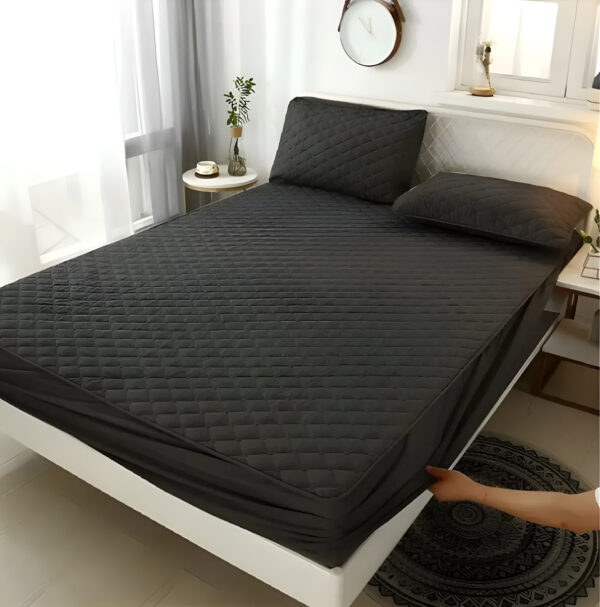 Combo Cubrecolchon Impermeable 2 Plaza + Dos Almohada Cannon - Imagen 8