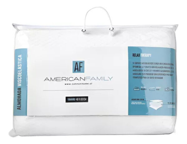 Almohada Viscoelastica Cannon 40x60 Cm Con Memory
