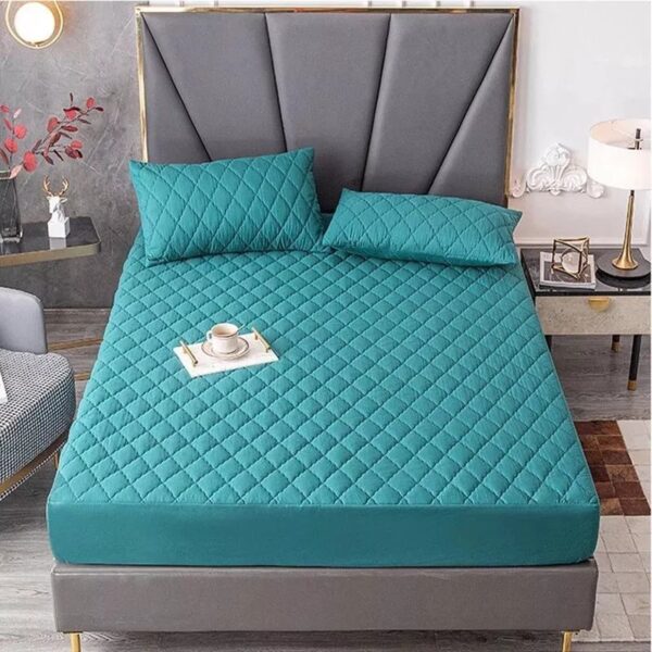 Cubrecolchon Impermeable Premium 2 Plazas Varios Colores - Imagen 5