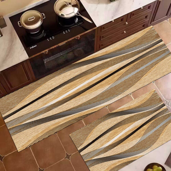 Alfombras Cocina Piso Entrada Baño Antideslizante 2 Piezas - Imagen 30
