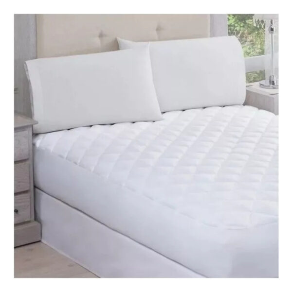 Combo Cubrecolchon Impermeable 1.5plaza +dos Almohadascannon - Imagen 4