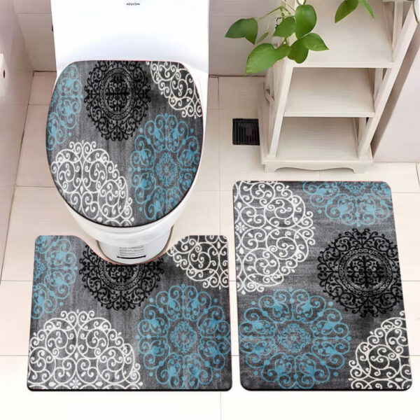 Set De Alfombras De Baño 3 Piezas 3d Juego De 3 - Imagen 25