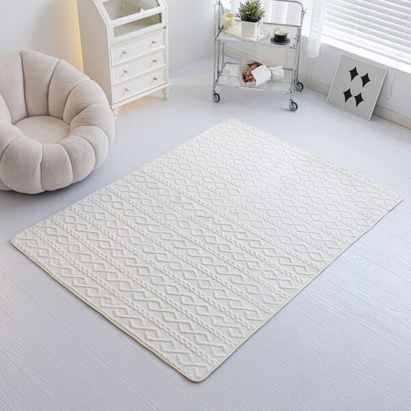 Alfombras Trenzadas Bajadas De Cama 50x80cm Antideslizante