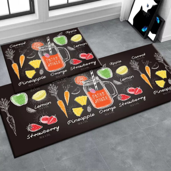 Alfombras Cocina Piso Entrada Baño Antideslizante 2 Piezas - Imagen 10