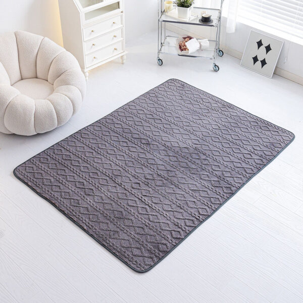 Alfombras Trenzadas Bajadas De Cama 50x80cm Antideslizante - Imagen 9