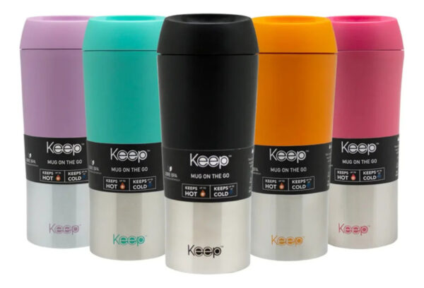 Vaso / Mug Termico Keep 400ml Acero Inoxidable - Imagen 3
