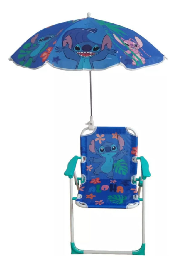 Set Silla Playera Con Quitasol Disney - Imagen 3