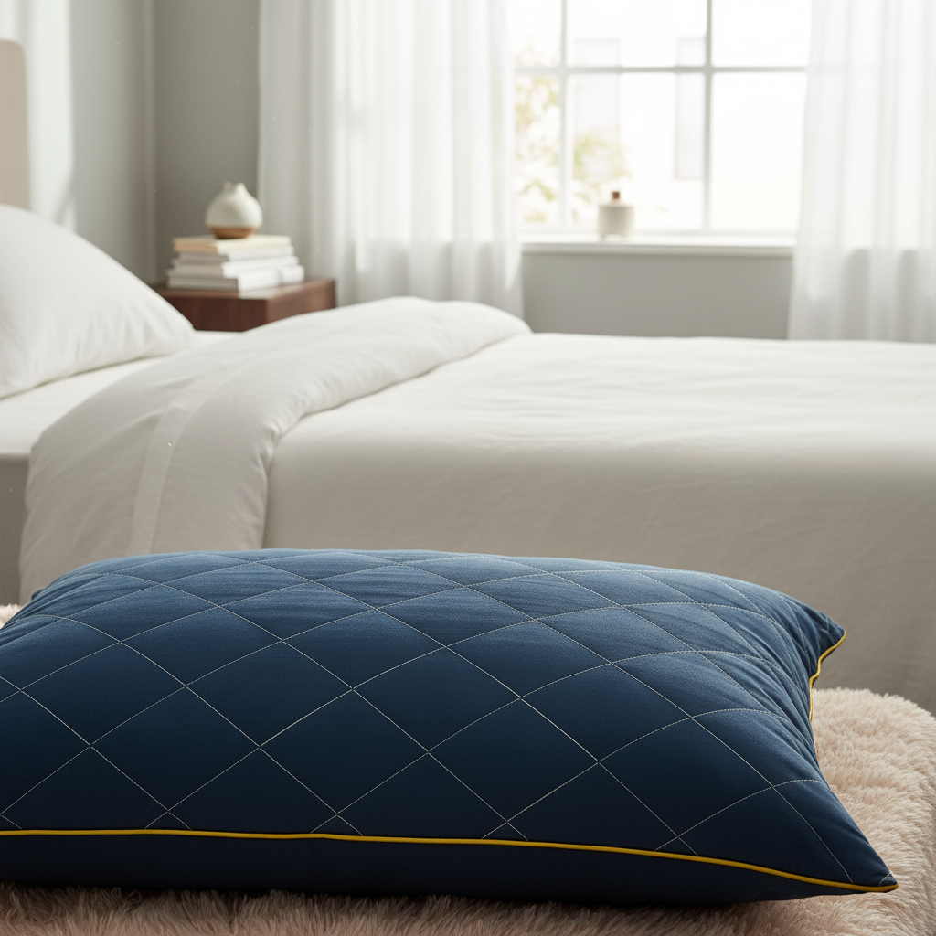 Pack De 2 Almohadas Relleno Bordado Colores Variados - Imagen 3